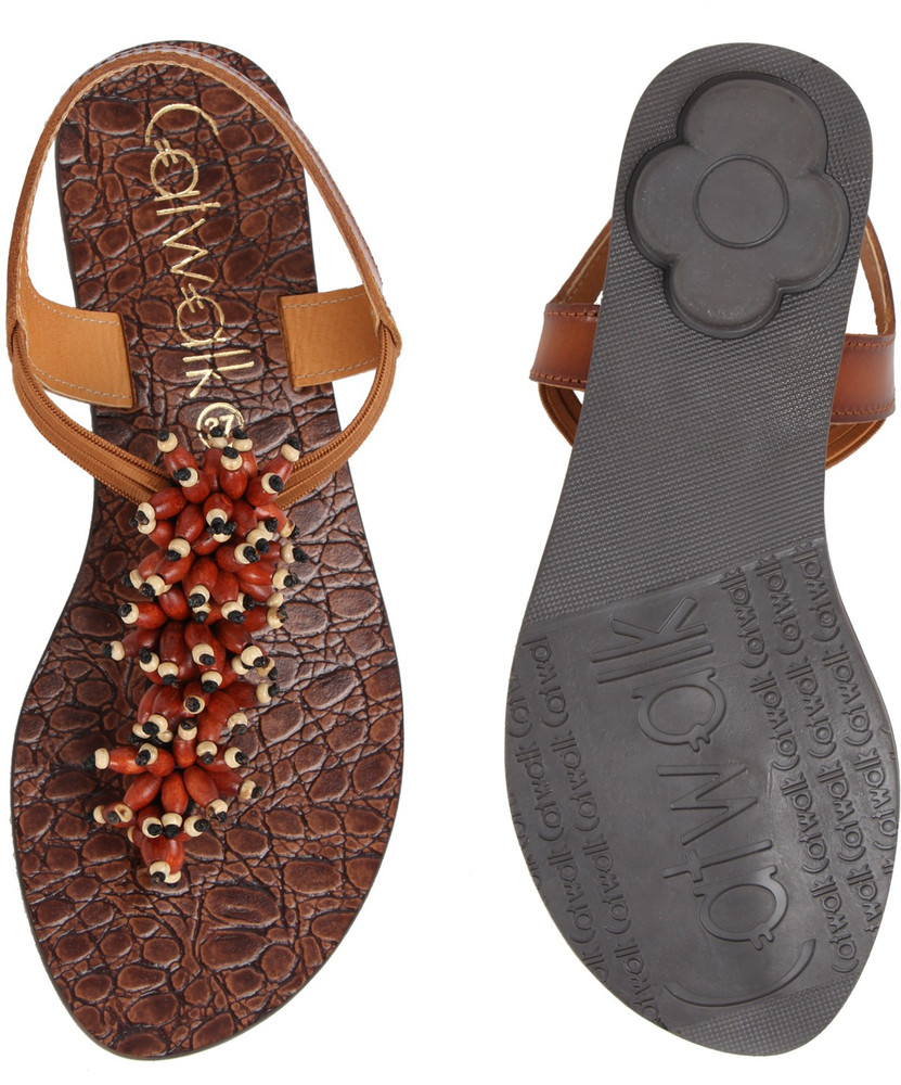 Catwalk tan sandals cheap