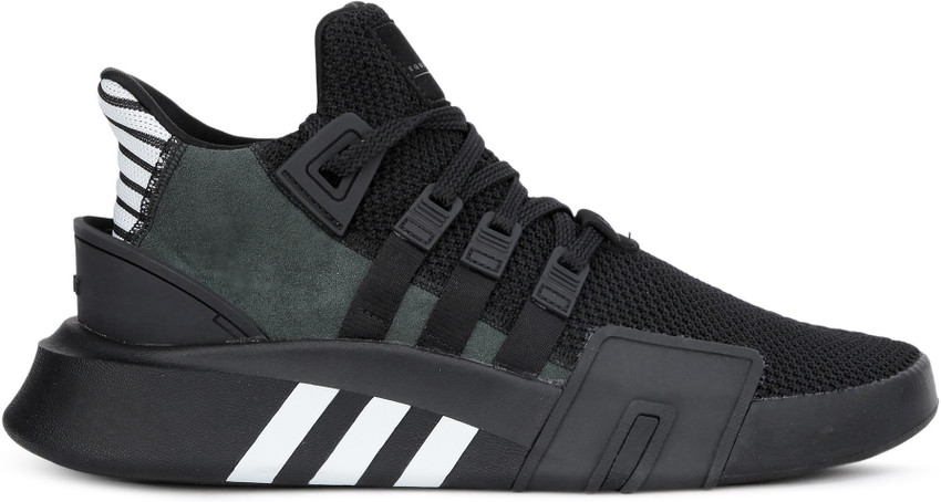 Black adidas shop shoes eqt