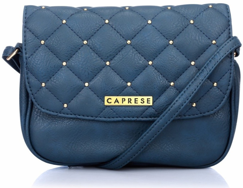 Caprese Blue Sling Bag Sangria Sling Medium Blue Blue Price in