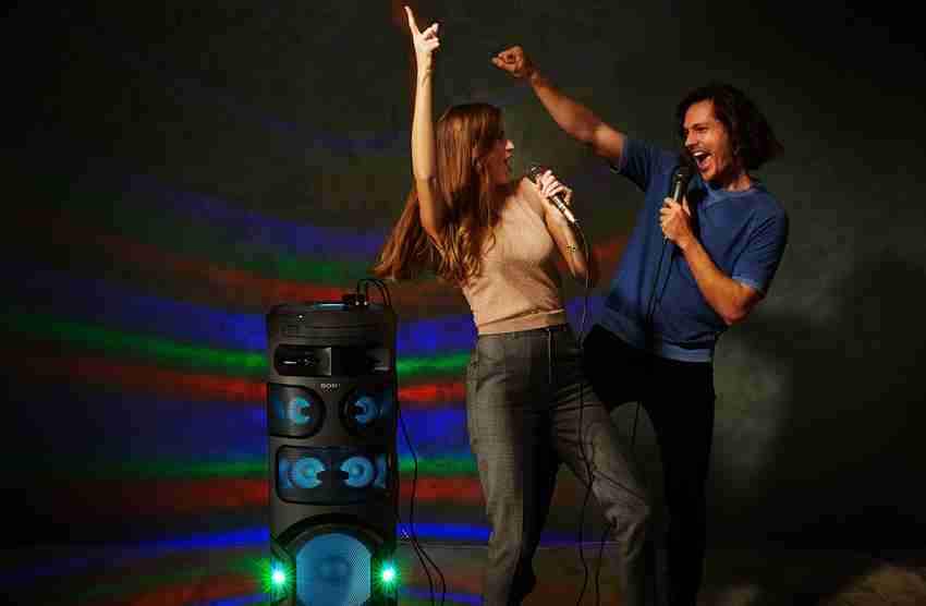 Sony party best sale speaker mhc v81d