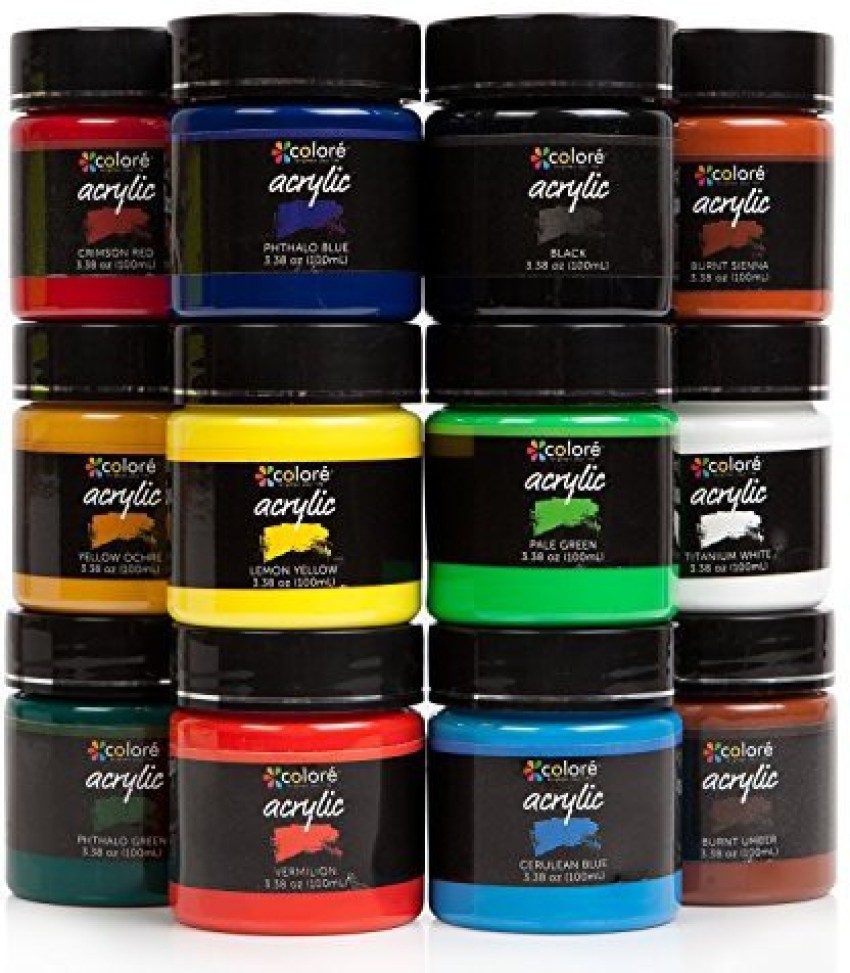 Generic Pigma Rich Acrylic Paint Set for Adults & Kids Ideal for