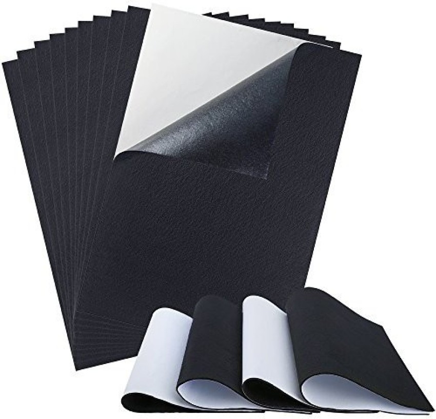 Generic Caydo 16 Pieces Black Adhesive Back Felt Sheets Fabric Sticky Back  Sheets, 8.3 by 11.8 Inch (A4 Size), Self-Adhesive, Durable and Water  Resistant, Multi-purpose for Art and Craft Making - Caydo