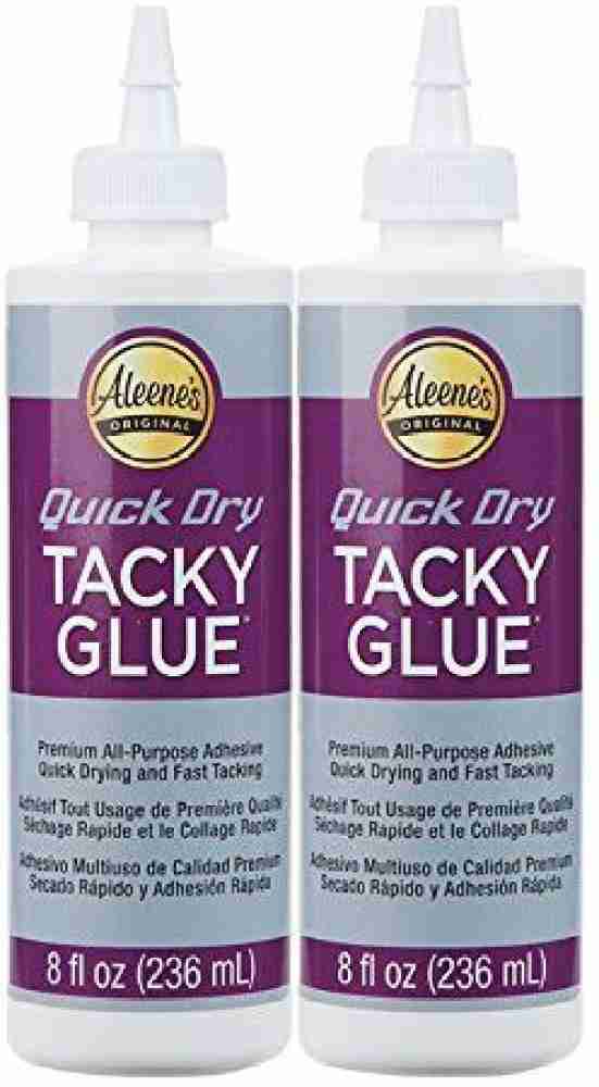 Aleene's Original Tacky Glue 3 bottles. 10 fl oz total. 2 NEW