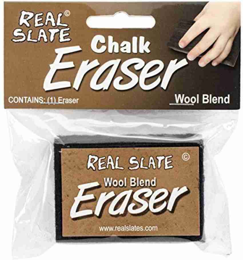 Pepperell Real Slate Felt Chalk Eraser, 2 By 3 By .875 - Real Slate Felt Chalk  Eraser, 2 By 3 By .875 . shop for Pepperell products in India.