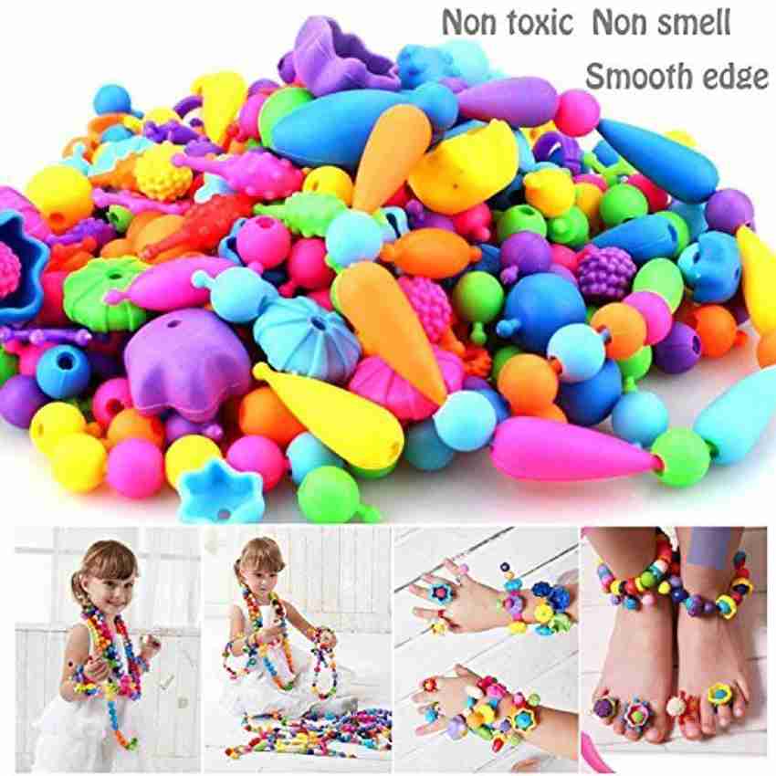 Pop snap beads set top