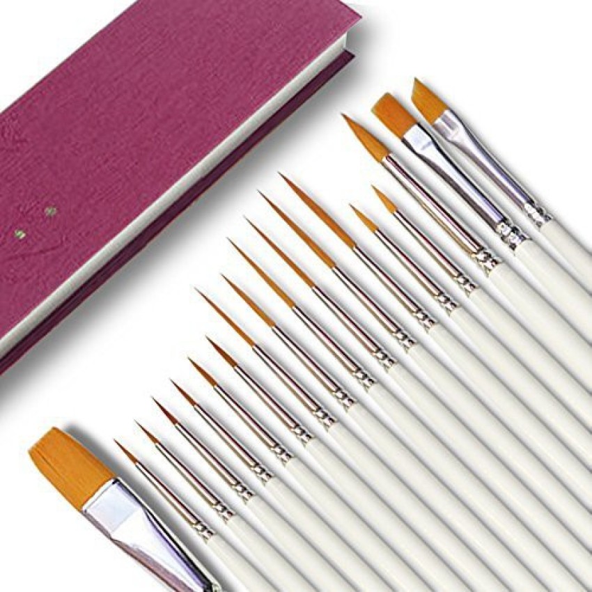 Afantti 18 Pcs Miniature Fine Detail Paint Brushes Mini Tiny Thin  Paintbrush Painting Kit Set, Extra Fine Tip