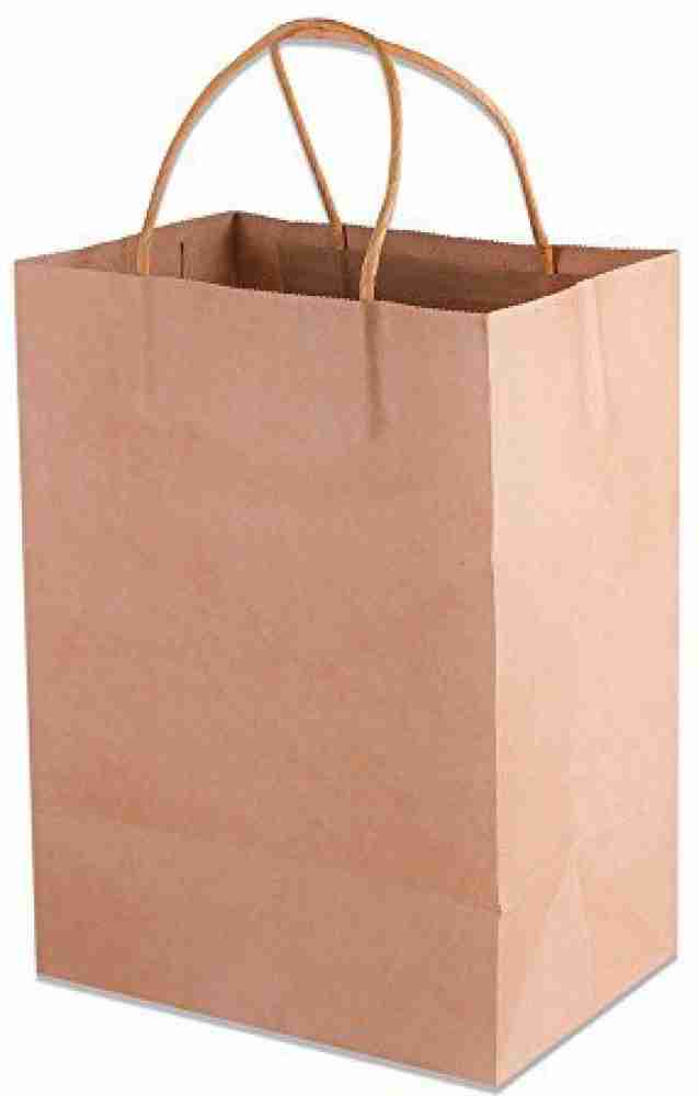 10/20/50/100pcs Multicolor Kraft Paper Bag with Handle Paper Bags