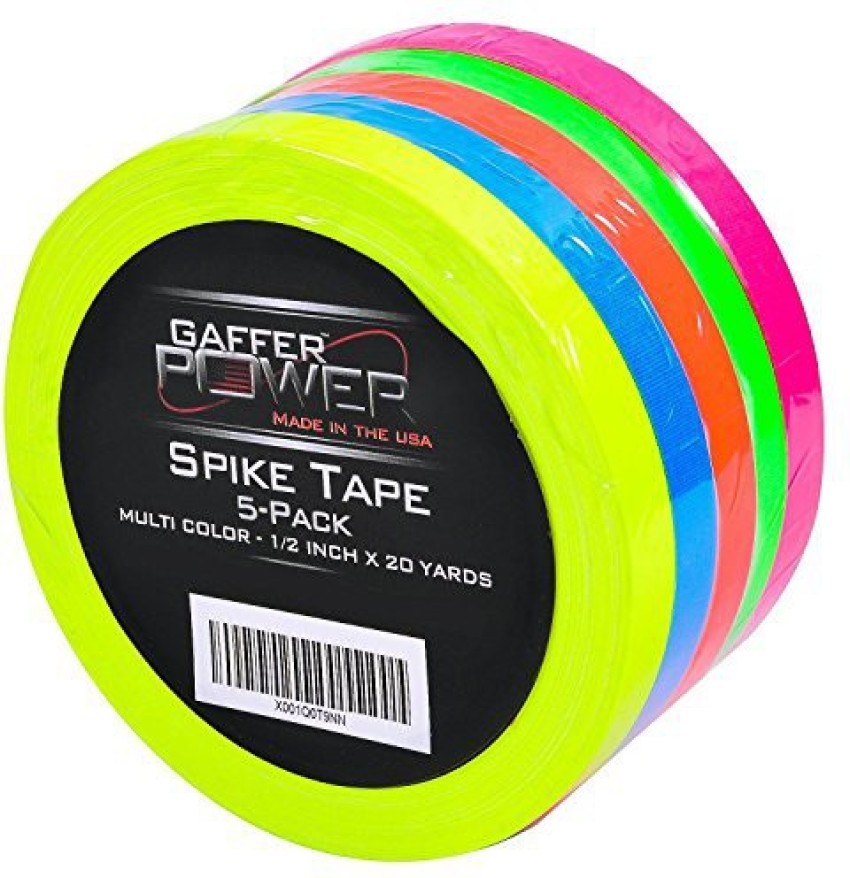 Gaffer Power Spike Tape - Premium Grid and Line Striping Adhesive Tape | Dry Era
