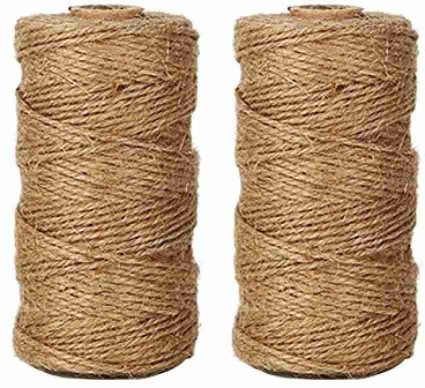 Natural - 1mm Jute Rope – Craft Store of India