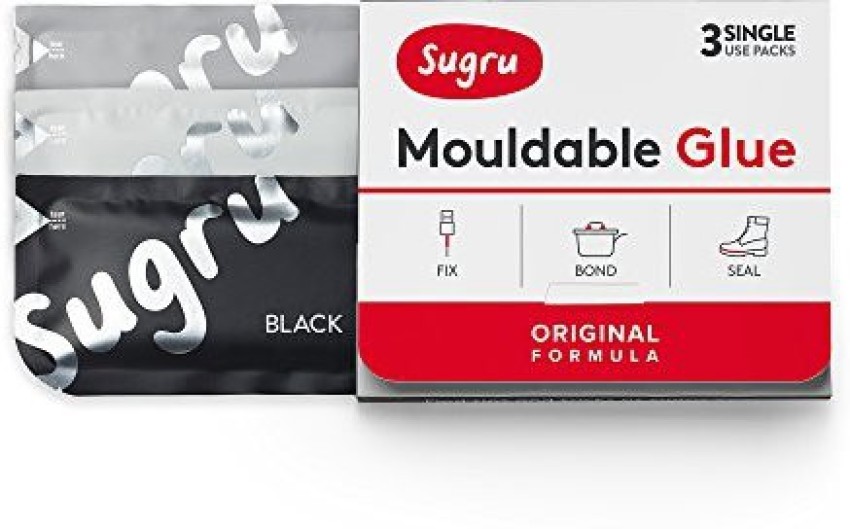 Sugru Mouldable Glue 3 Pack, Grey