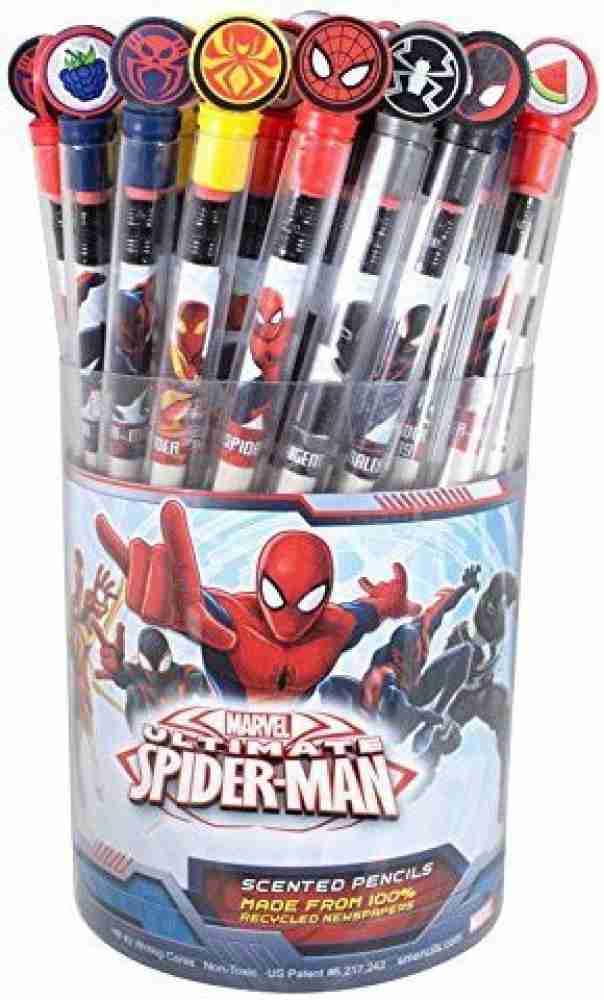 Scentco Marvel Spider-Man Smencils Cylinder Of 50 Hb#2 Scented