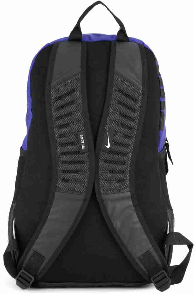 Nike unisex blue & cheap black alpha rev colourblocked backpack