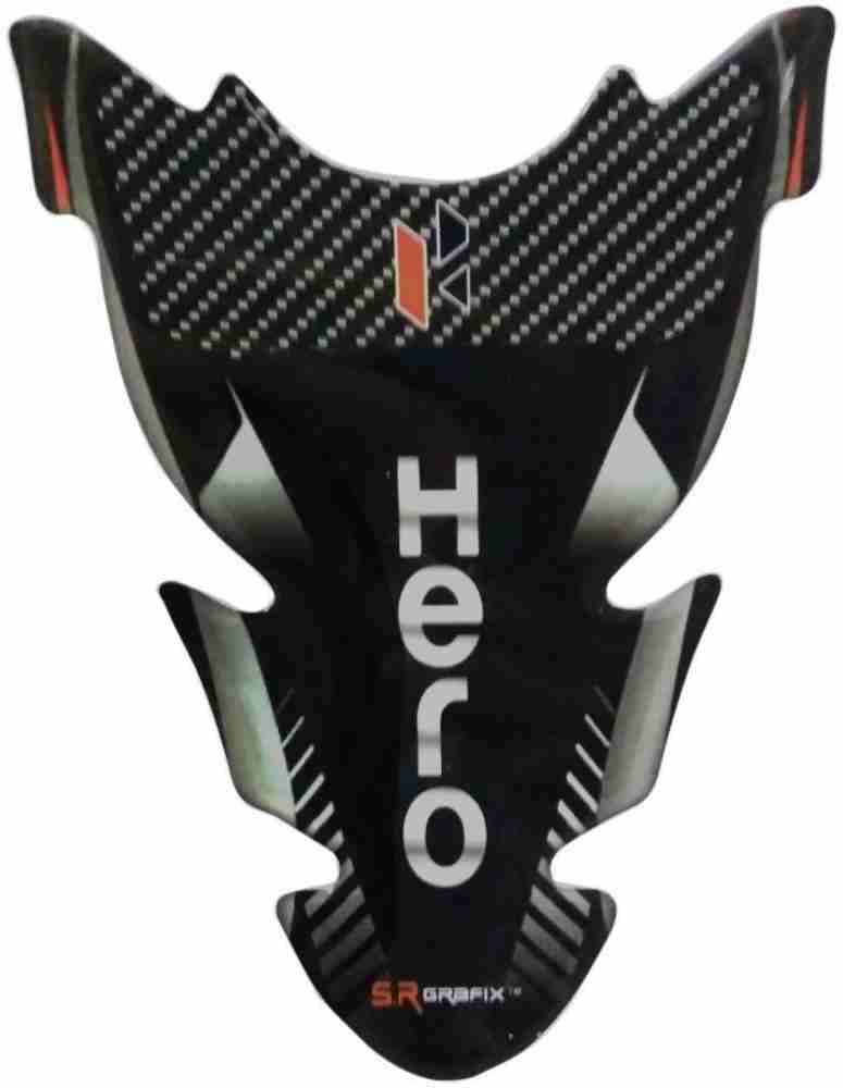 Hero honda passion on sale plus tank sticker