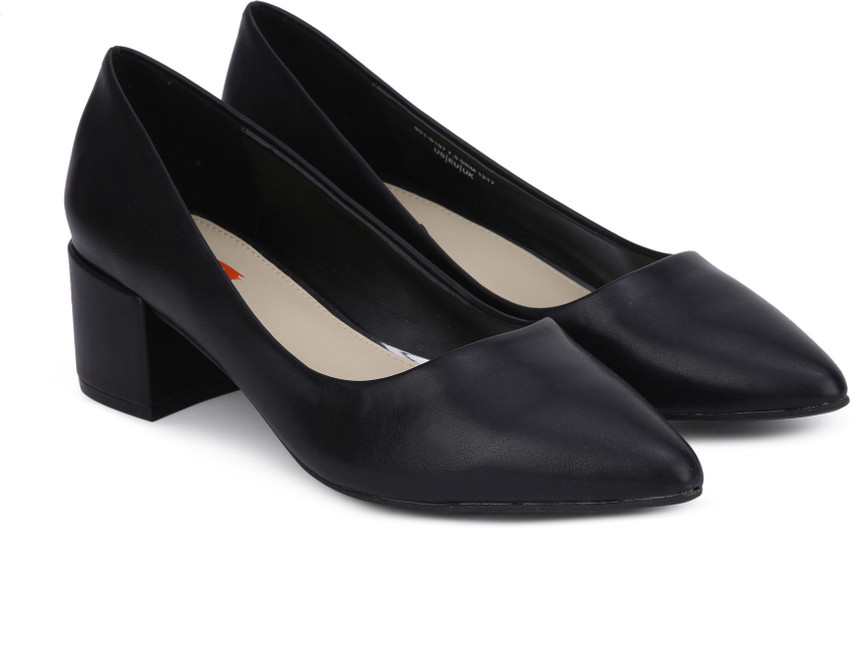Bata women clearance black heels