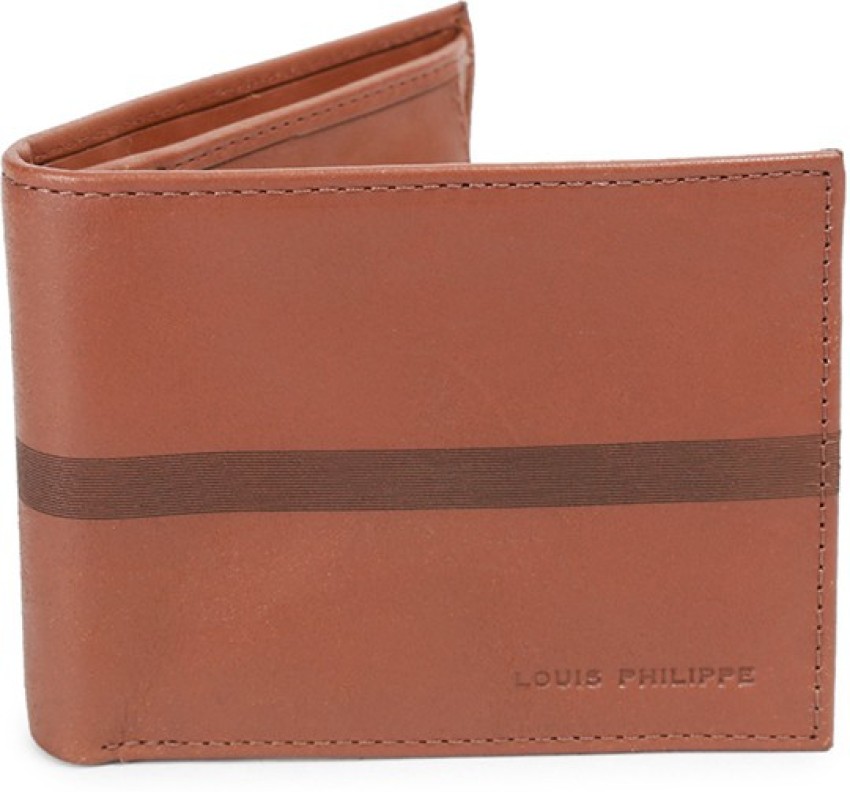 LOUIS PHILIPPE Men Casual Brown Genuine Leather Wallet Brown - Price in  India