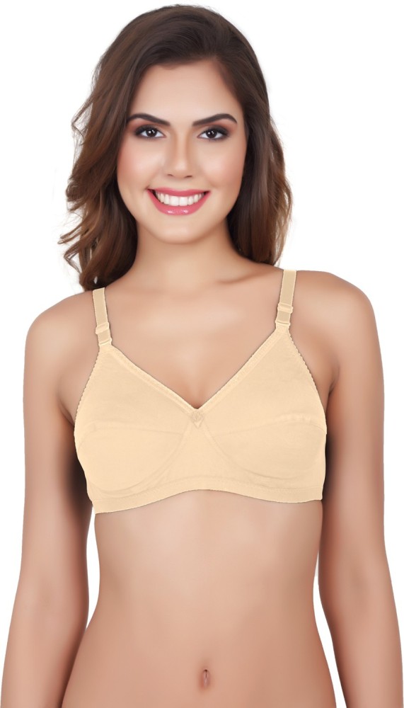 Aaina Women Full Coverage Non Padded Bra - Buy Aaina Women Full Coverage  Non Padded Bra Online at Best Prices in India