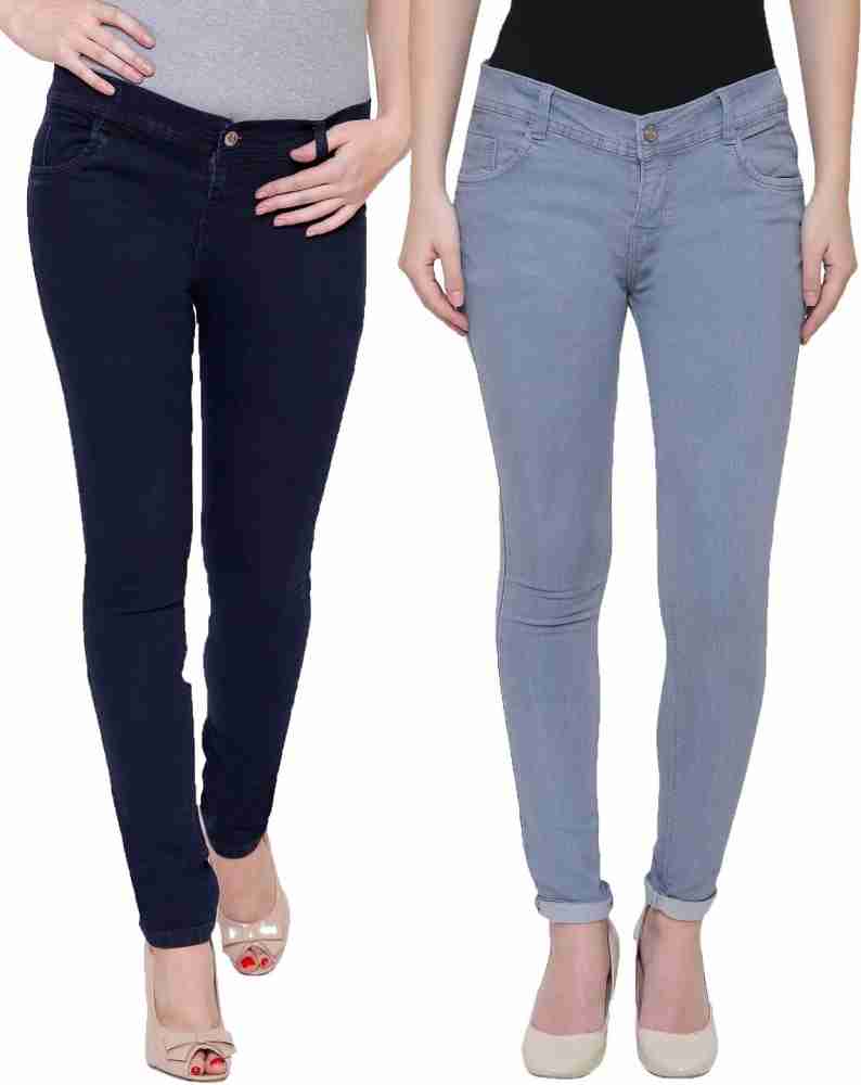 Buy STANVEE Women Blue Slim fit Jeans Online at Low Prices in India 