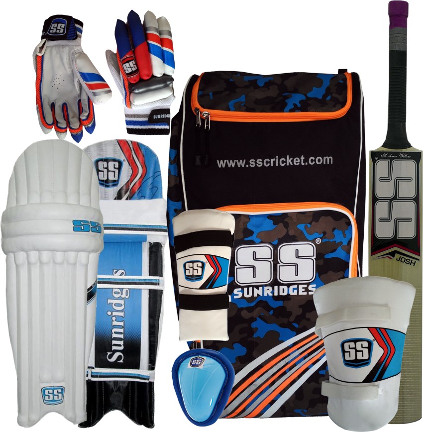 SS Kashmir Willow Full Cricket Kit Cricket Kit - Buy SS Kashmir Willow Full Cricket  Kit Cricket Kit Online at Best Prices in India - Cricket