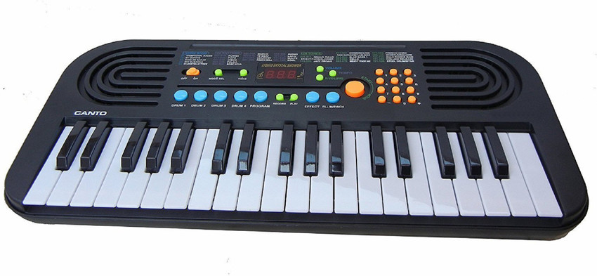 Canto 37 deals keys electronic keyboard