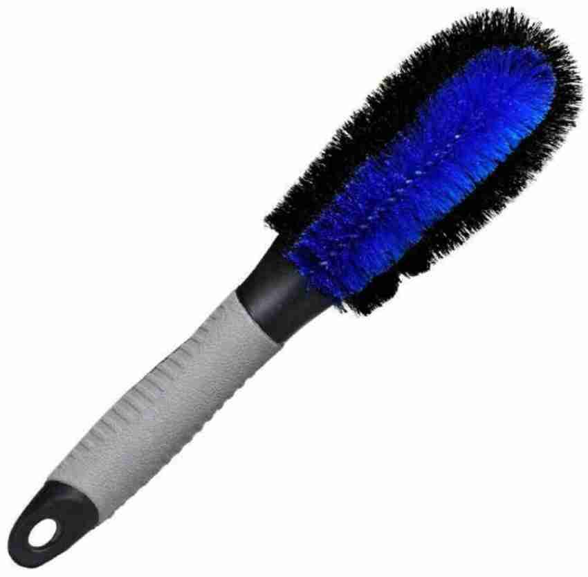 Car Rim Brush Double Side - Blue