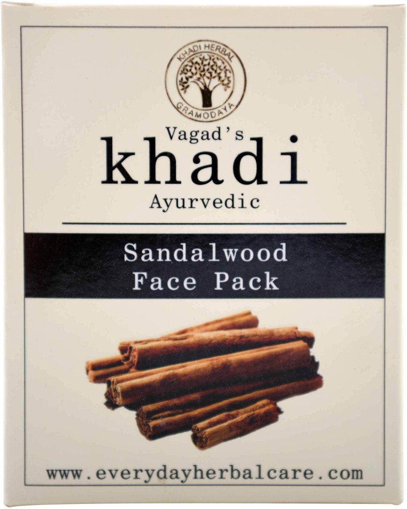 vagad's khadi Sandal Wood Face Pack Powder - Price in India, Buy