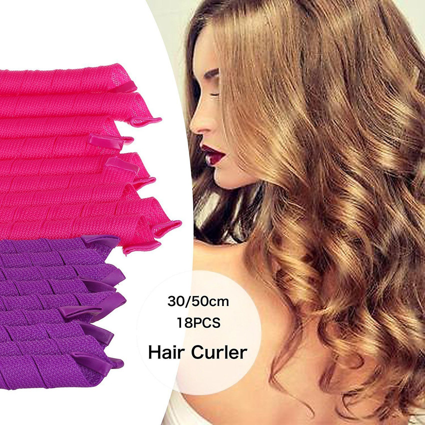 Spiral curl rollers best sale