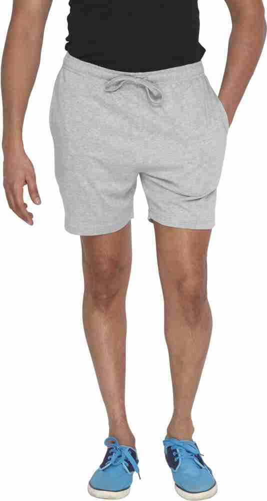 SPUNK by fbb Solid Men Grey Regular Shorts Buy SPUNK by fbb