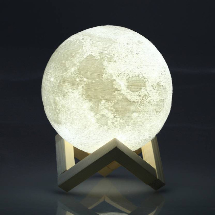 German Chef Led Touch 3D Moon Lamp Moon Light Table Lamp Price