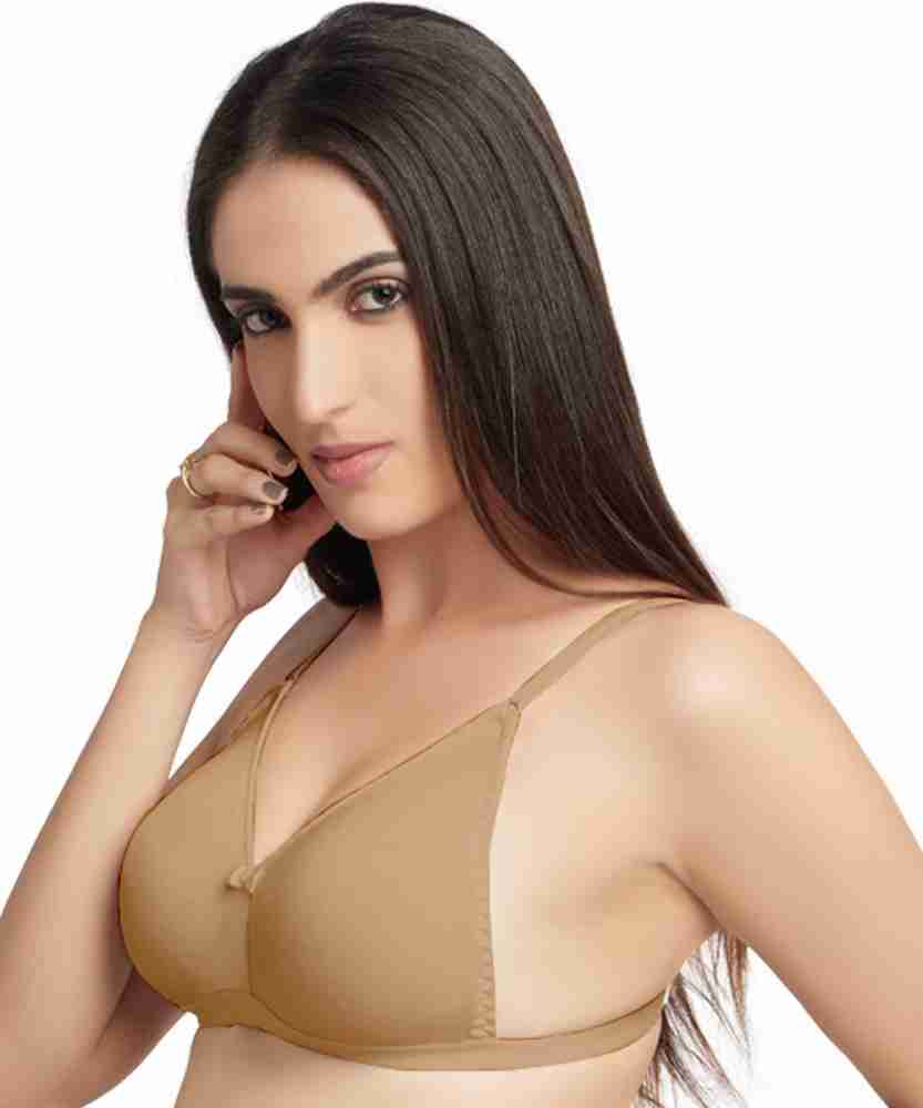 Buy DAISY DEE Women's Cotton Full Coverage Elegant Stripes Design  Non-Padded Wirefree with Different Color Bra - (Red_Size-30B) - Frolic at