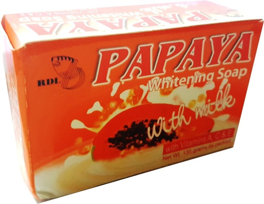 Rdl Papaya Milk Whitening Soap Price in India Buy Rdl Papaya