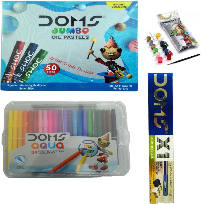 Doms Oil Pastels ( Pack of 12 Shades )