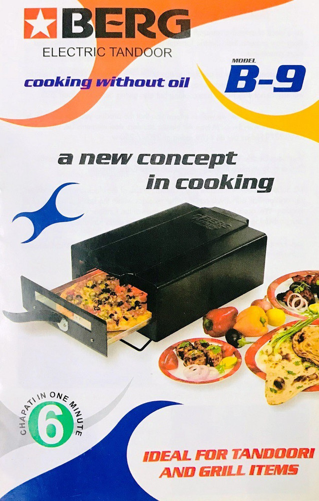 BERG B 9 Electric Tandoor Price in India Buy BERG B 9 Electric