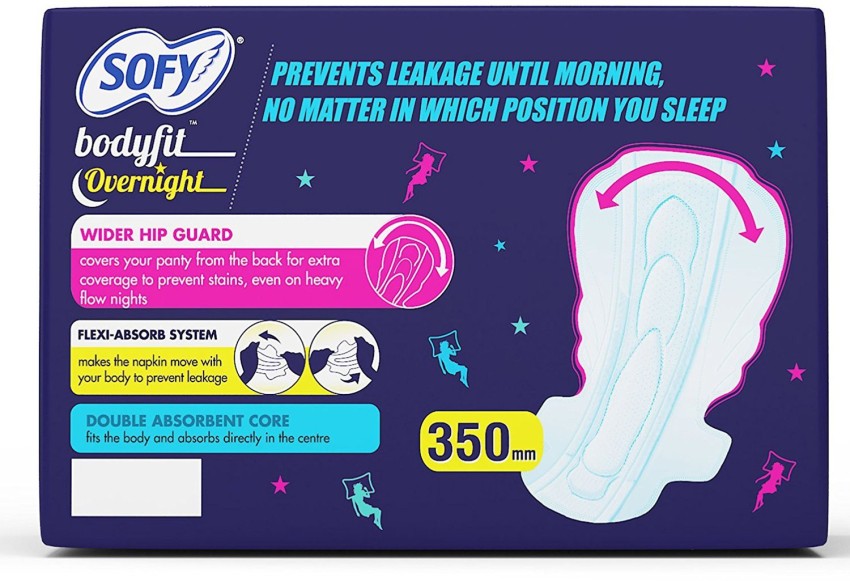 Sofy AntiBacteria Overnight XXL 20 Sanitary Pads Online - Sofy