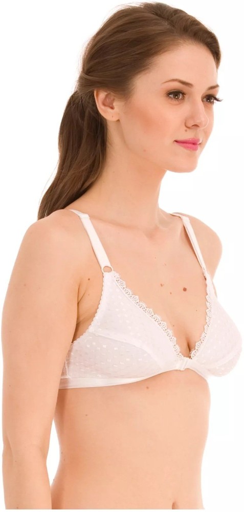 Poly Cotton Seamless Bodycare 1509 Ladies Regular Bra, Plain at Rs