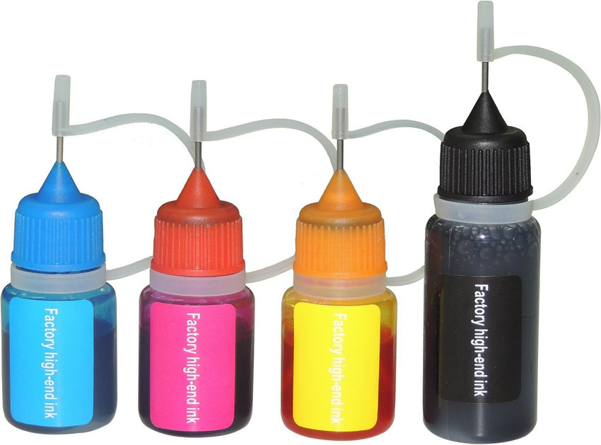 pritop - AXIS 680 XL (1BK & 1CO) Set Transparent Ink Tank Cartridge + Pack  of 4 Multi-Color Refilling Ink Bottles compatible for HP2135,  HP2138,HP3635, HP3636, HP3638, HP4675, HP4678 - Tri-Color Ink Cartridge -  pritop : Flipkart.com
