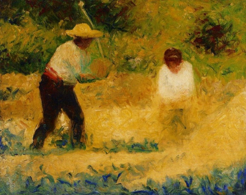 THE MUSEUM OUTLET The Stone Breaker 1 1884 Canvas 40 inch x 30