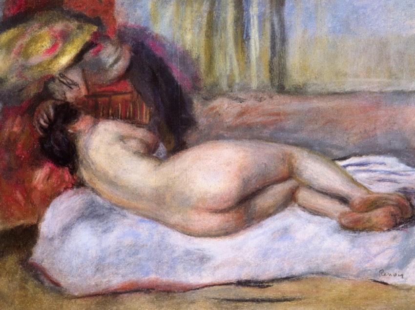 THE MUSEUM OUTLET Sleeping Nude with Hat (also known as Repose