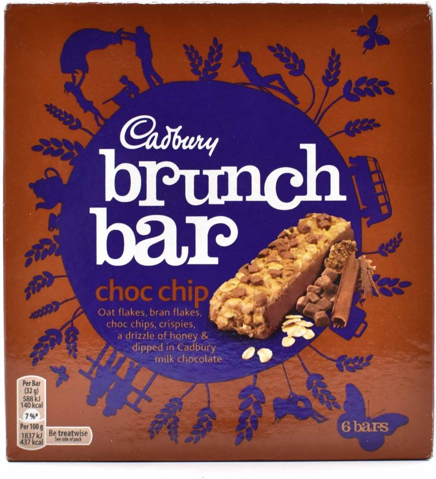 Cadbury Brunch Bar Choco Chip, 6 Bars - 192g Bars Price in India - Buy  Cadbury Brunch Bar Choco Chip, 6 Bars - 192g Bars online at