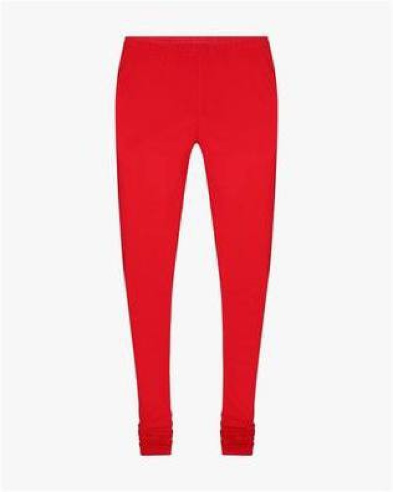 Reliance Trends ' Fusion' Red Women Fleece Leggings at Rs 265 in