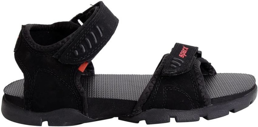 Sparx Men Black Sports Sandals Buy Sparx Men Black Sports