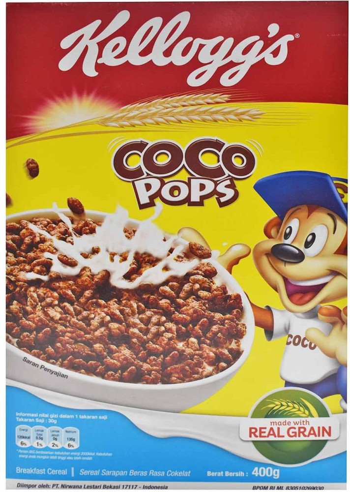 Kellogg's Coco Pops Breakfast Cereal