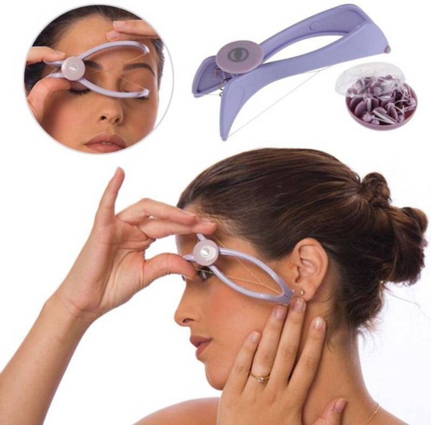 CONTINENTAL Sildne Eye brow Threading tool Body Hair Threading Epilator Women Convenient Facial Hair Remover Tool Defeater Makeup Beauty Tool 278 43 Eyebrow Thread Price in India Buy CONTINENTAL Sildn...