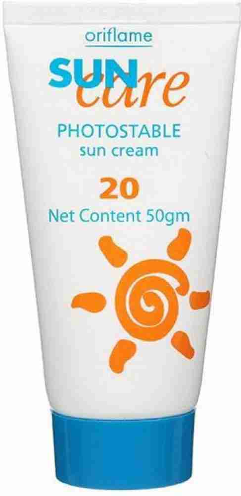 Oriflame Sweden Sunscreen SPF 20 Sun Care Photostable Sun Cream