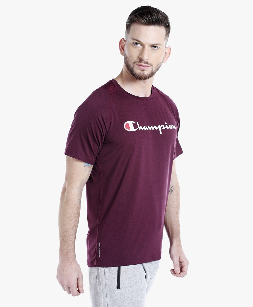 Burgundy hotsell champion shirt