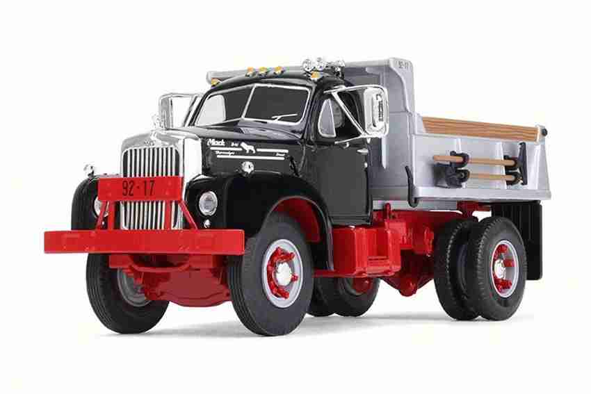 Firstgear Mack B 61 Single Axle Dump Truck Black Red 19