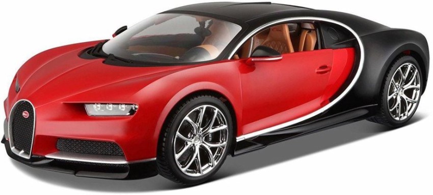 BUGATTI CHIRON SPORT 1/18 BBURAGO (RED/BLACK)