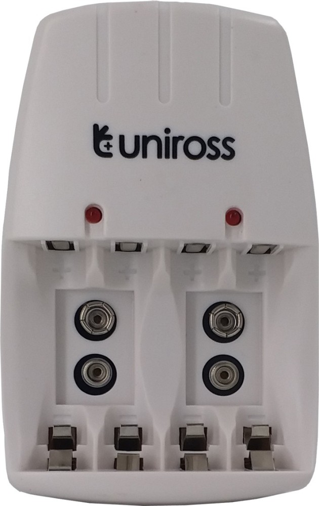 Chargeur de piles UNIROSS Compact AA/AAA/9V ALL WHAT OFFICE NEEDS
