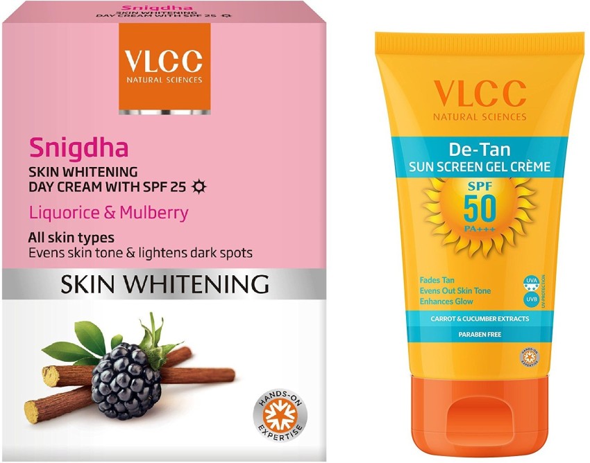 VLCC Skin whitening snigdha day cream spf 25 50gm De tan Spf 50