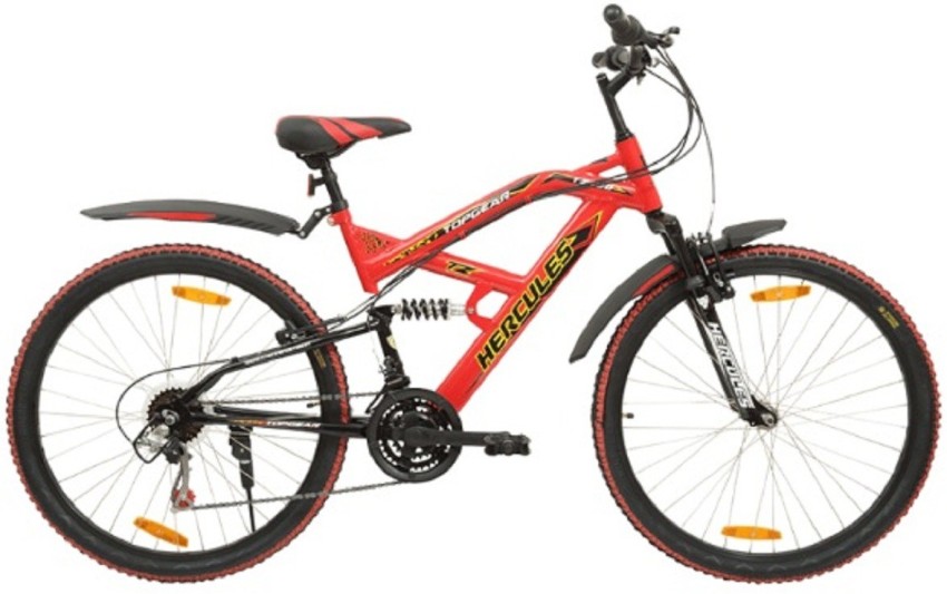 HERCULES TOPGEAR TZ 120 26 T Mountain Cycle Price in India Buy HERCULES TOPGEAR TZ 120 26 T Mountain Cycle online at Flipkart