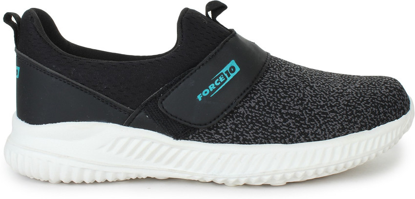 Force 10 By Liberty KPL 003 BLACK Walking Shoes For Men